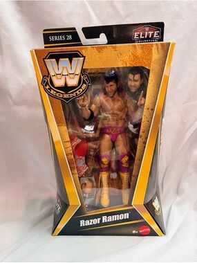 WWE Elite Legends Razor Ramon- Wrestling Figure Series 28 New in Sealed Box